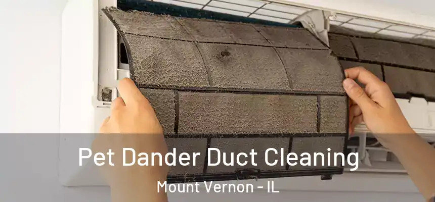 Pet Dander Duct Cleaning Mount Vernon - IL